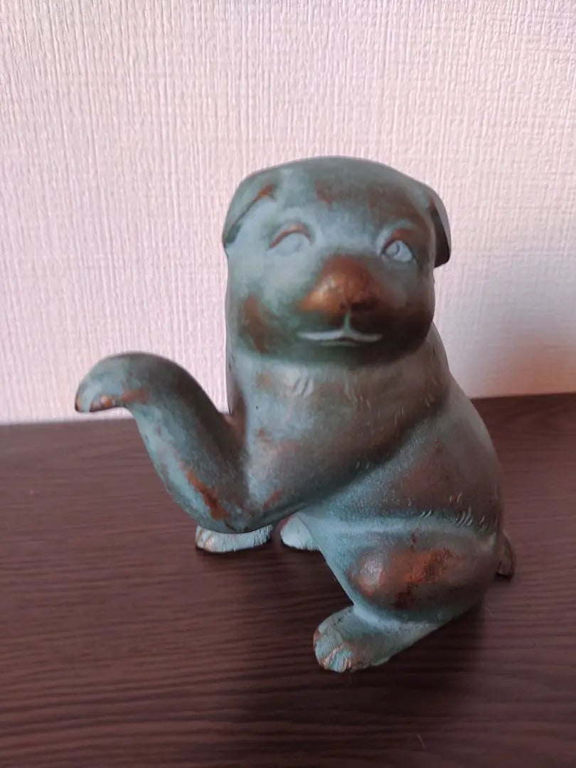 Rare one -point antique dog inviting dog to dog lovers! | 希少　一点物　アンティーク　犬　招き犬　オブジェ　インテリア　犬好きさんへ！