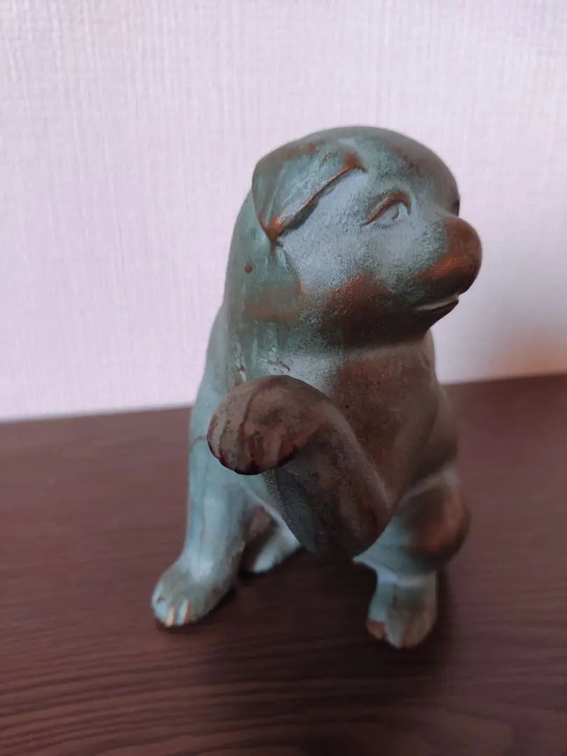 Rare one -point antique dog inviting dog to dog lovers! | 希少　一点物　アンティーク　犬　招き犬　オブジェ　インテリア　犬好きさんへ！