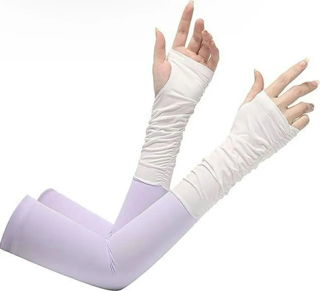 Arm cover for women, summer use, cool contact UV cut