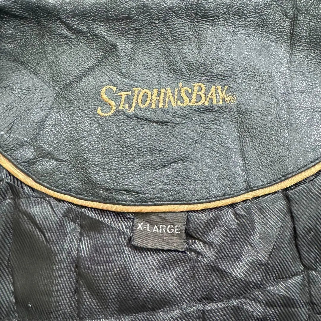 ☆【Good condition】STJOHN'S BAY St. John's Bay Leather Jacket XL☆