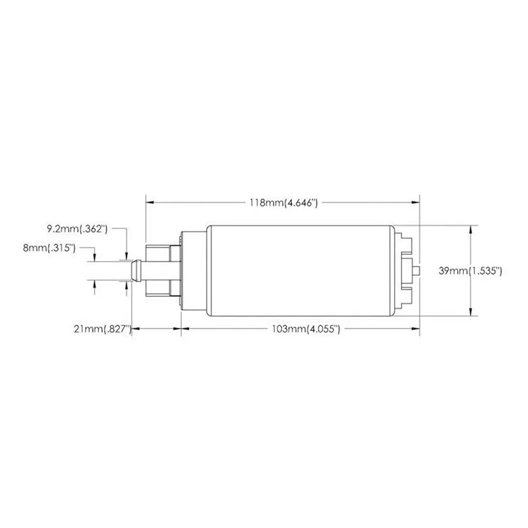 Compatibility High Flow Fuel Pump "Walbro 25 Replacement 5LPH GSS342