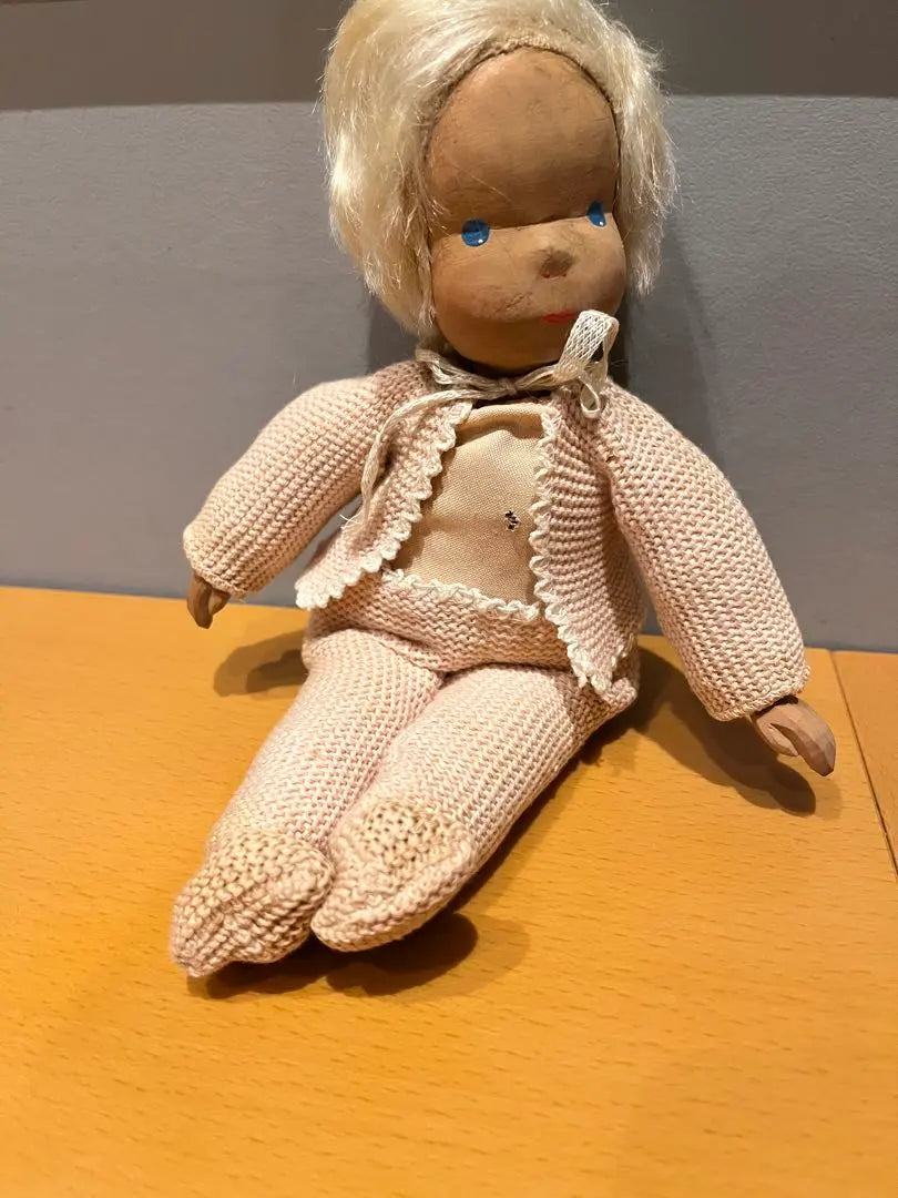 Ostheimer doll, baby, Germany, wooden