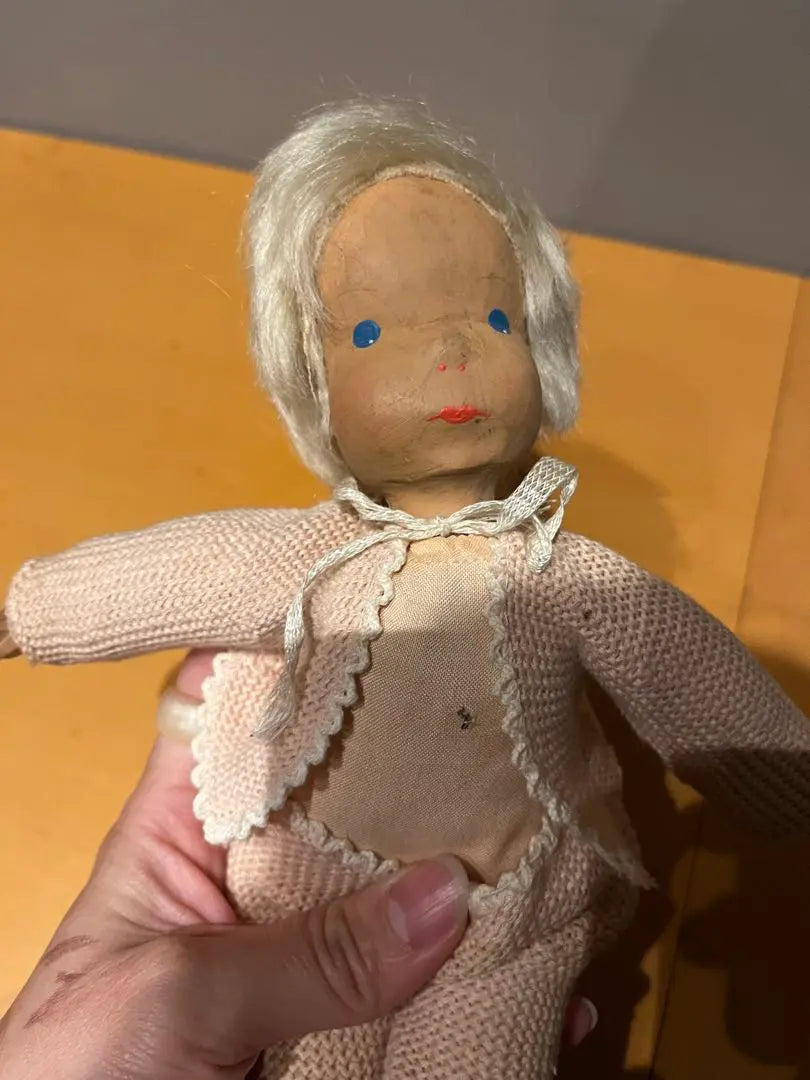 Ostheimer doll, baby, Germany, wooden