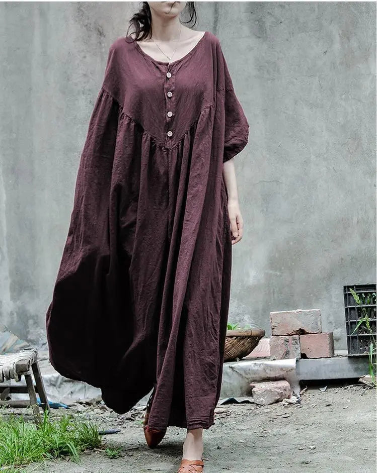 Large size for women, spring, summer, long dress, new, autumn, maternity