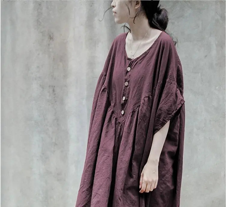 Large size for women, spring, summer, long dress, new, autumn, maternity