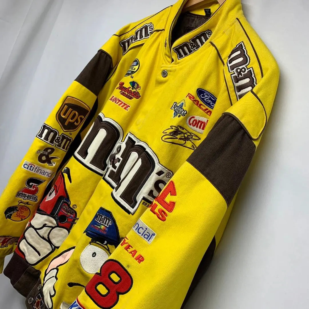 Jeff Hamilton 90S M & M Racing Jacket Riders Jacket