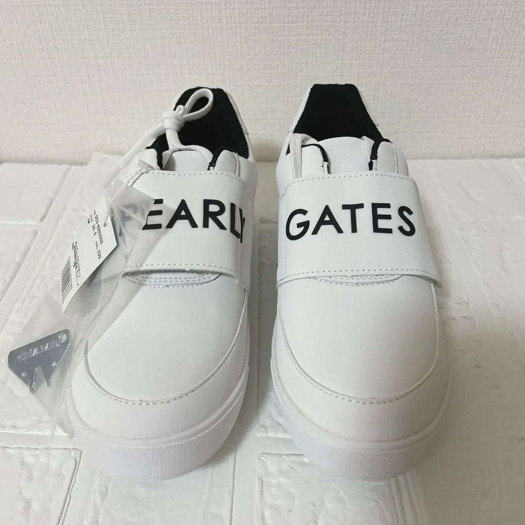 ✨Nuevos [Pearly Gates] (24) Zapatos de golf, muy populares, velcro, color blanco