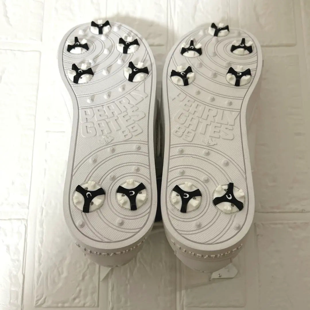 ✨New [Pearly Gates] (24) Golf shoes, very popular, Velcro, white