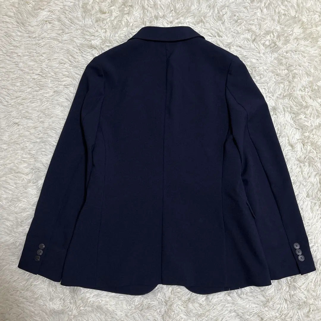 ✨ Como nueva [UNIQLO] (M) Chaqueta Inspiradora Chaqueta Entallada Azul Marino