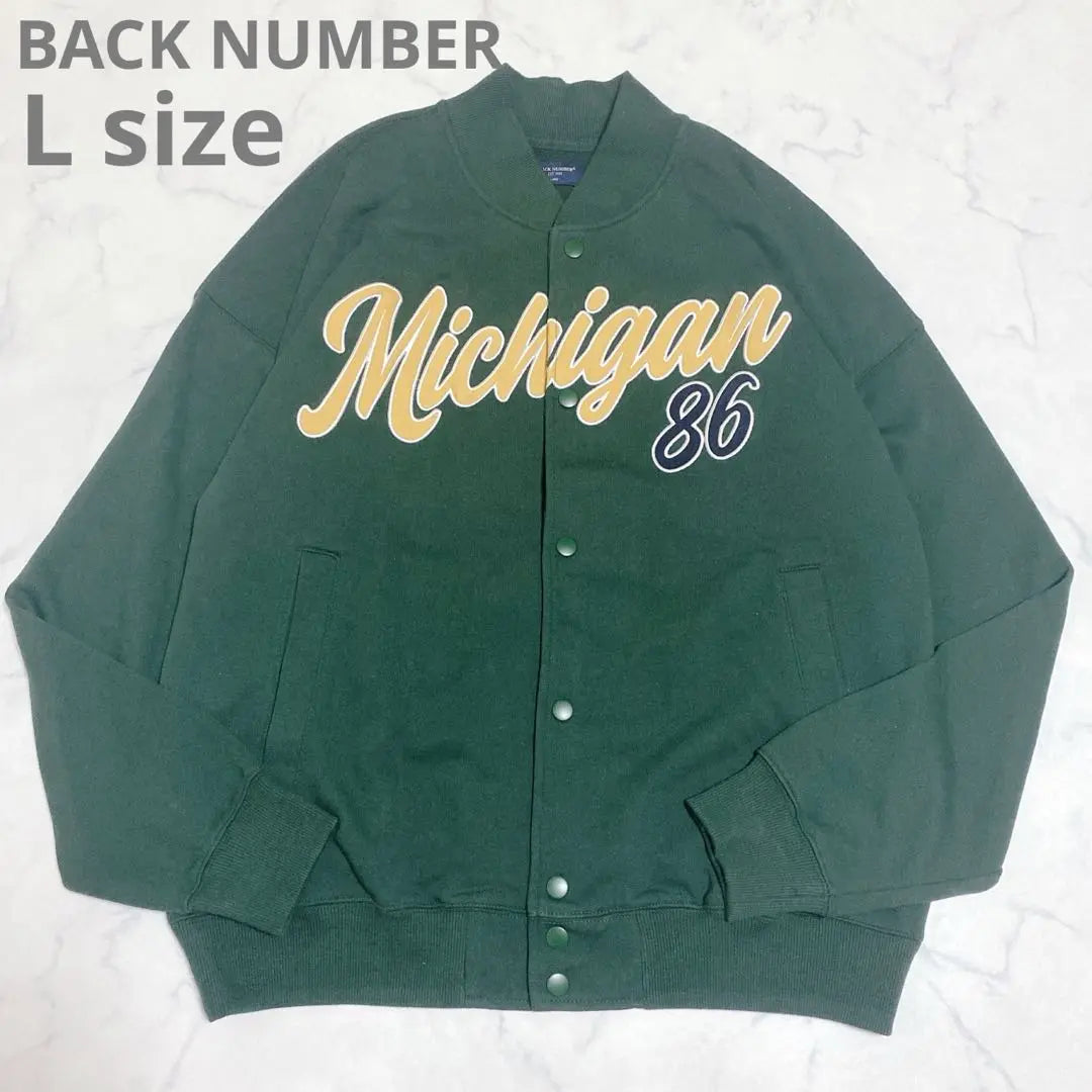 [Unused, in good condition] BACKNUMBER outer jacket L size