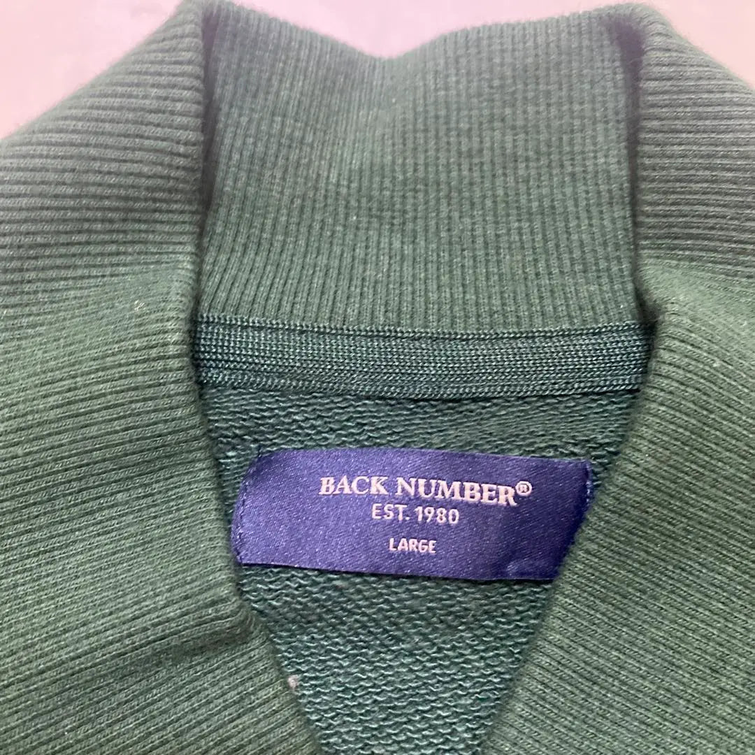 [Unused, in good condition] BACKNUMBER outer jacket L size