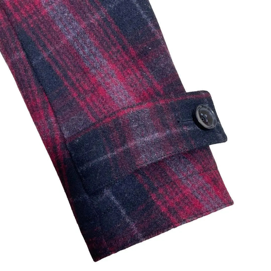 Mind BLOW [03] Men's Peacoat Check Red