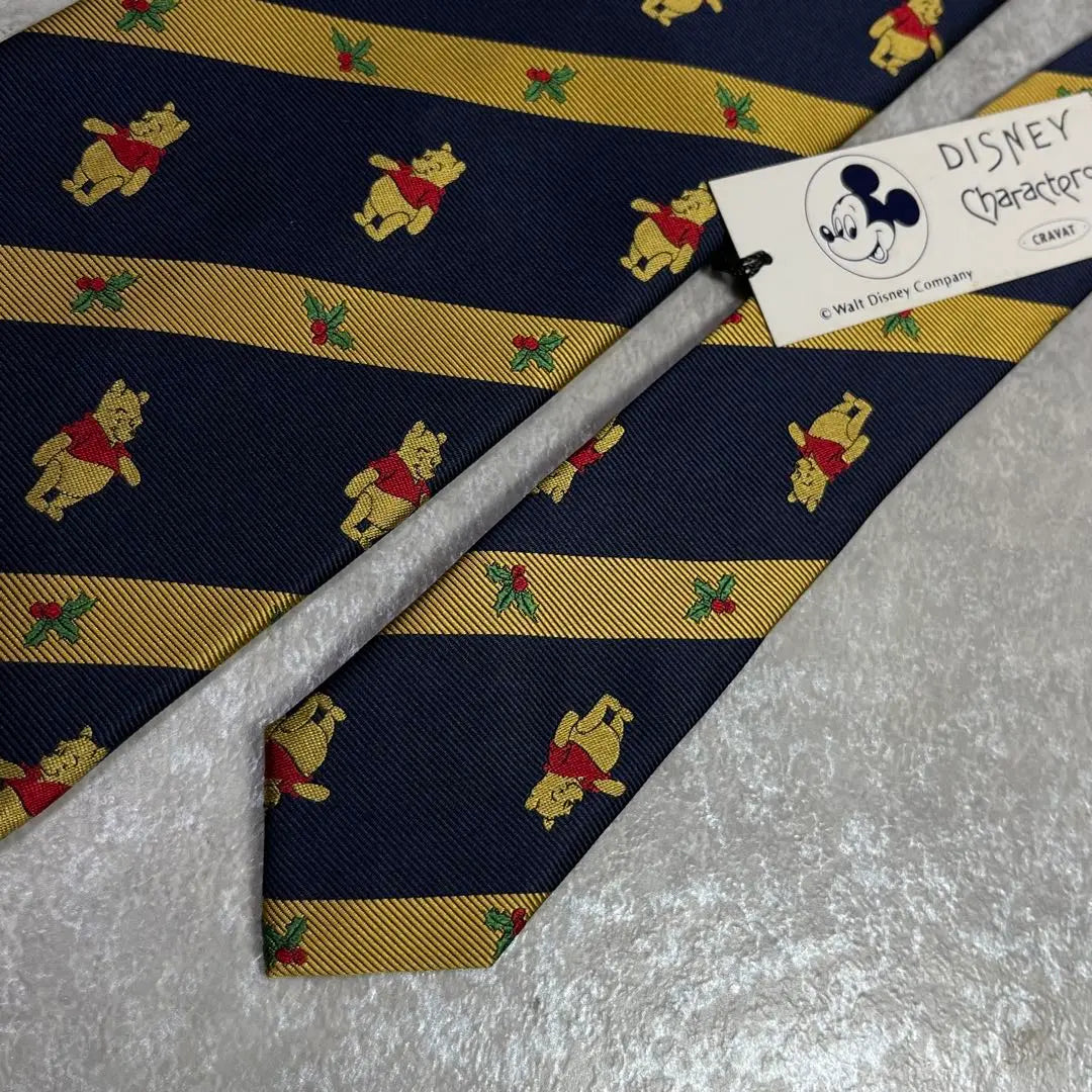 New, unused Winnie the Pooh tie striped walt tagged