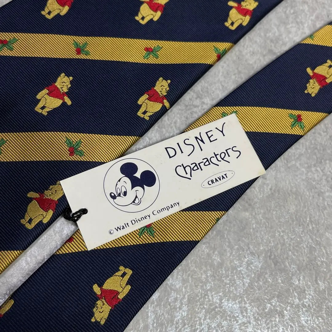 New, unused Winnie the Pooh tie striped walt tagged