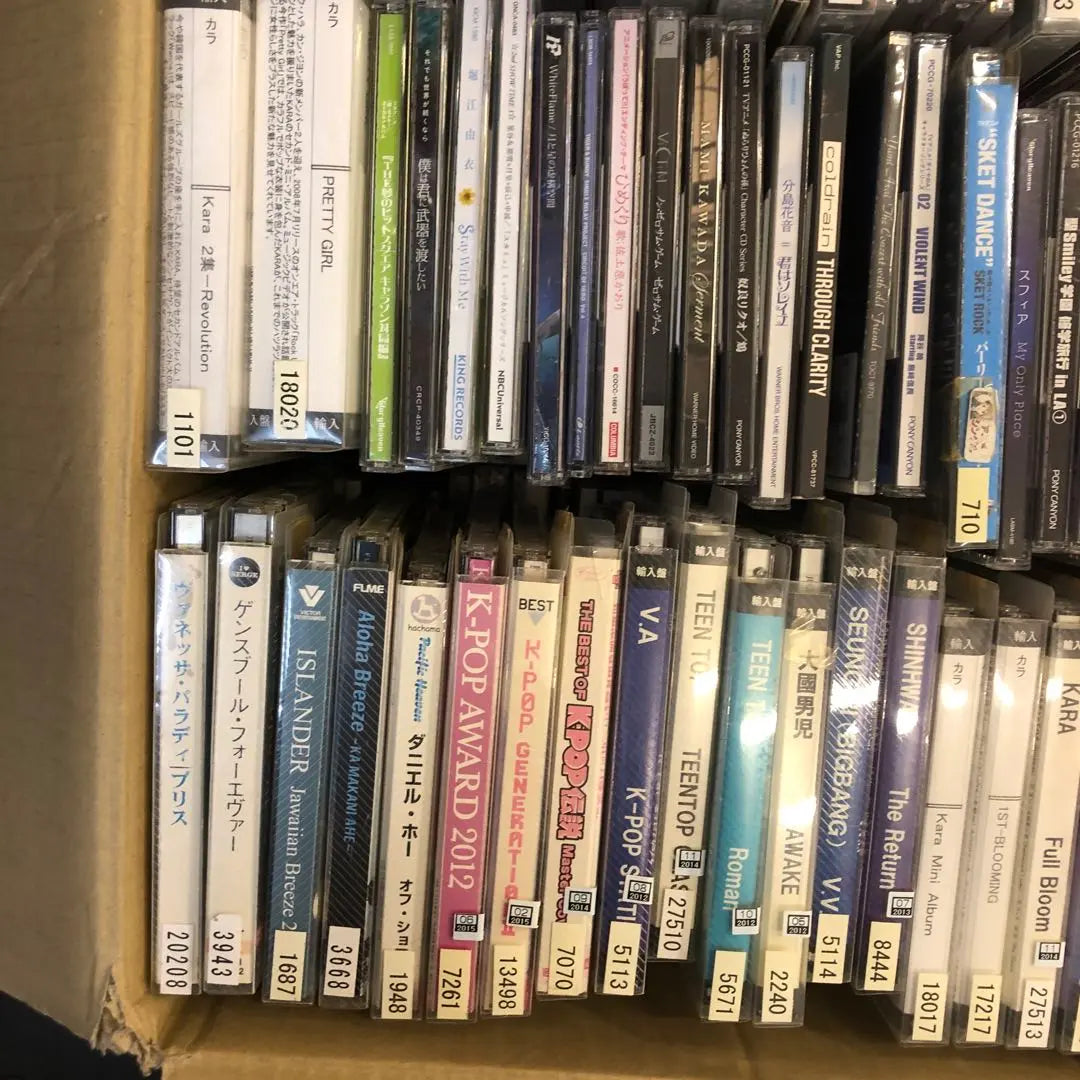 CD Korea Otros, bandas sonoras de anime, etc. Música japonesa, aproximadamente 120 copias, 2025130⑨