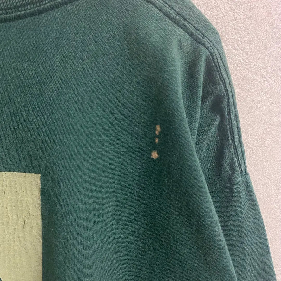 Rare USA 90s Nike Air T -shirt Fade Green L