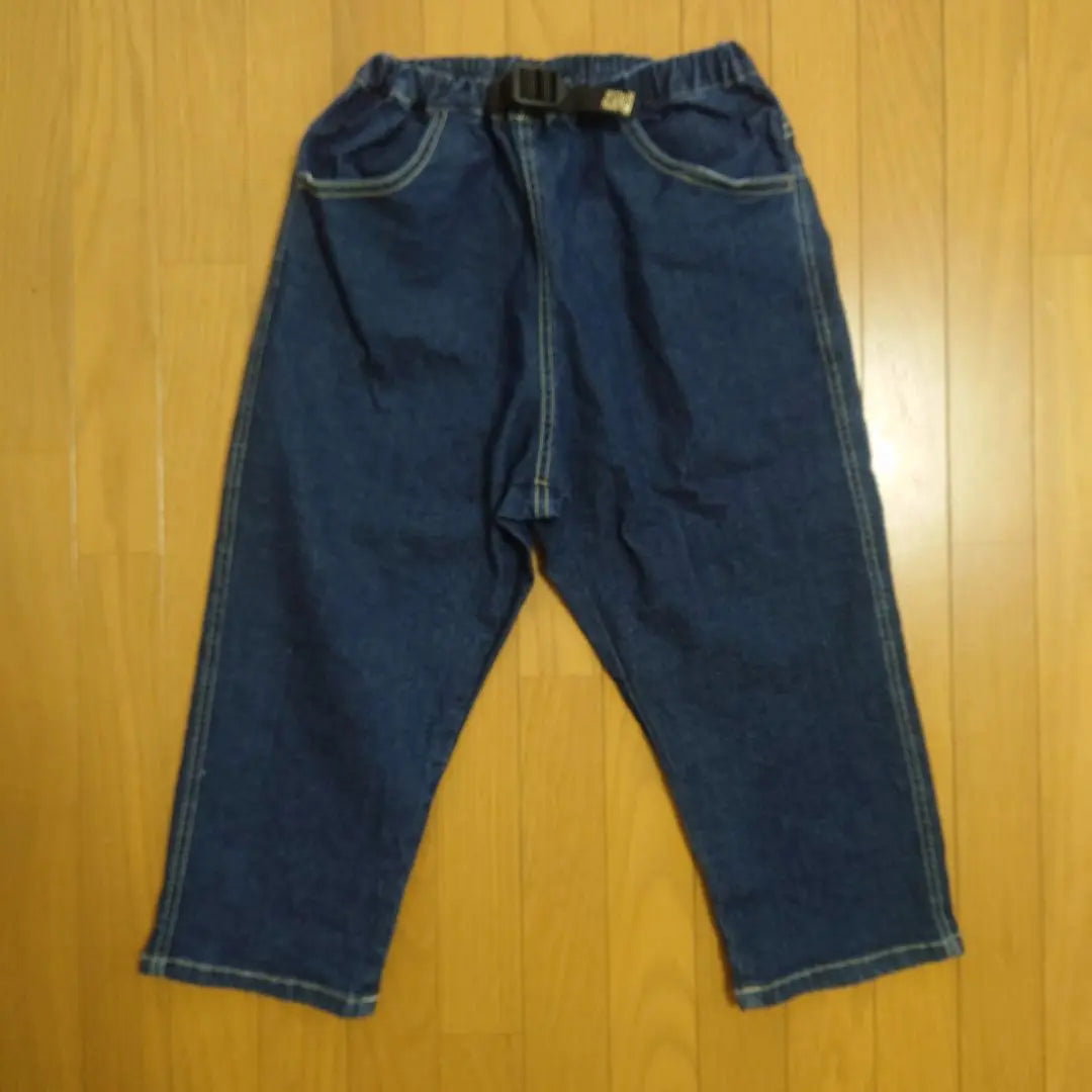 Blanshes [branshes] Denim 8/4 length pants, size 150