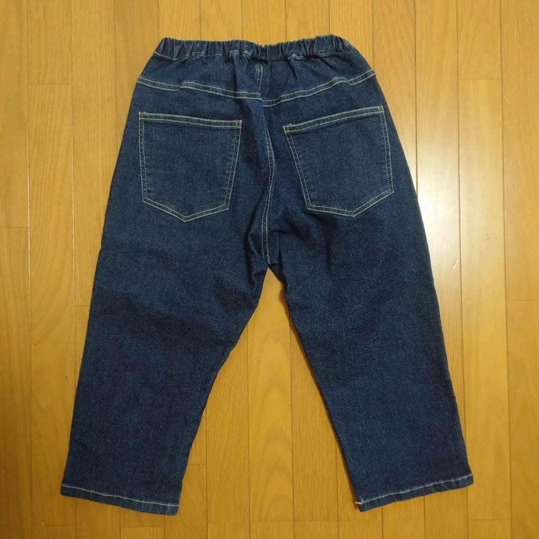 Blanshes [branshes] Denim 8/4 length pants, size 150