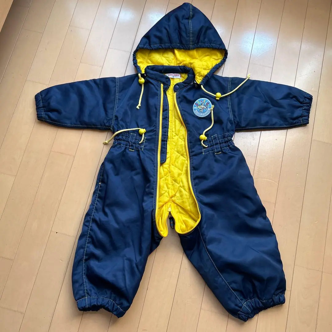 Open crotch specification★BABBLE BOON snow play cold weather jumpsuit 90cm