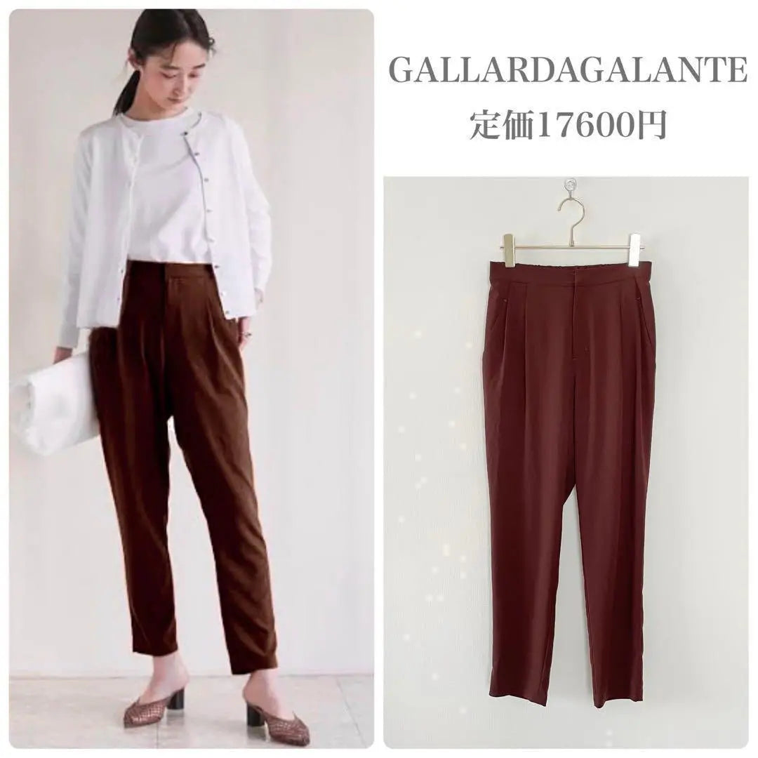 Beautiful condition Garjardagalante thick jersey jersey jopper pants brown