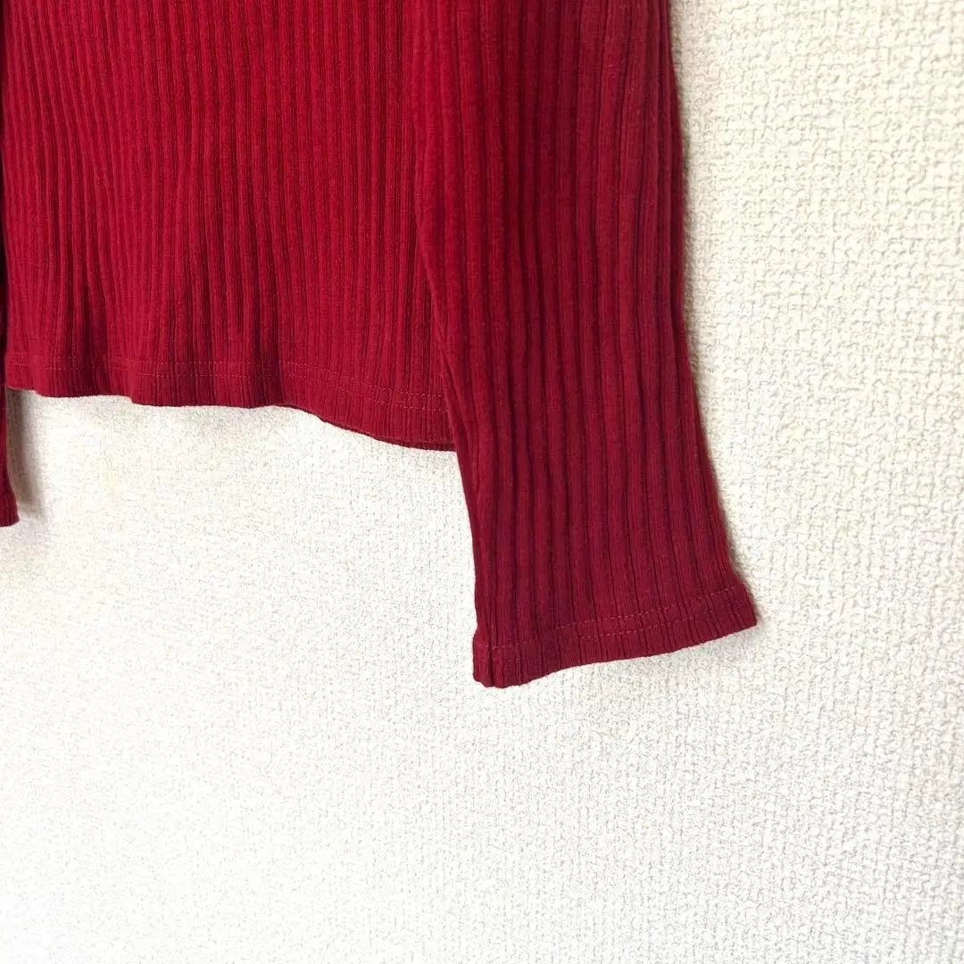 [Urban Research] FREE Ladies Ladies Long Sleeve Cut Saw Spring Autumn Red | 【アーバンリサーチ】FREE レディース長袖カットソー　春秋　レッド