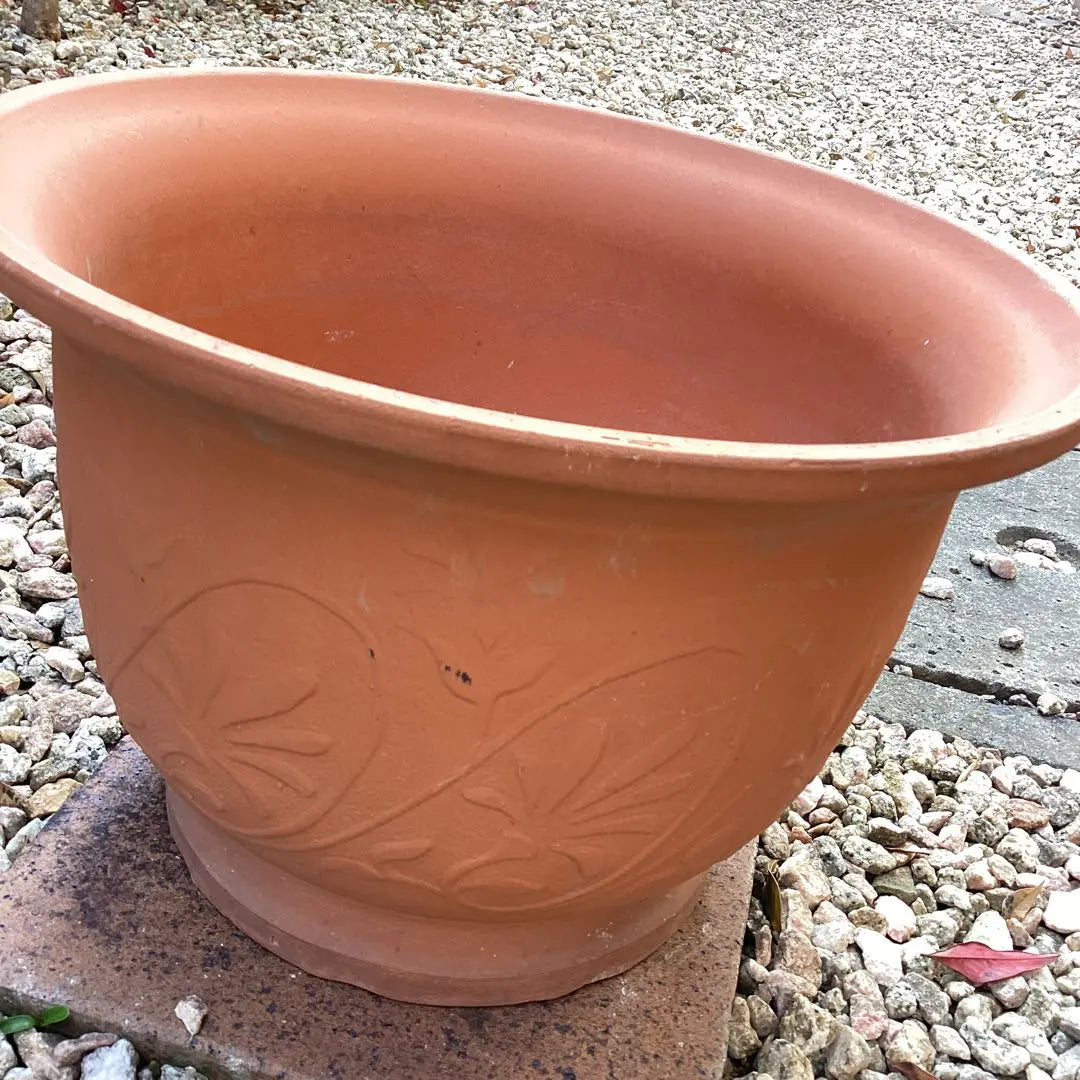 Terracotta Flowerpot Set of 2 Gardening Planter