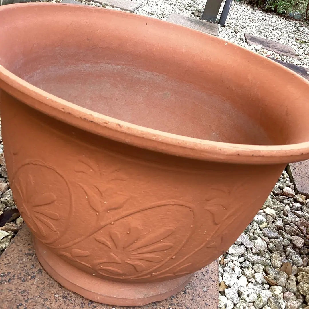 Terracotta Flowerpot Set of 2 Gardening Planter