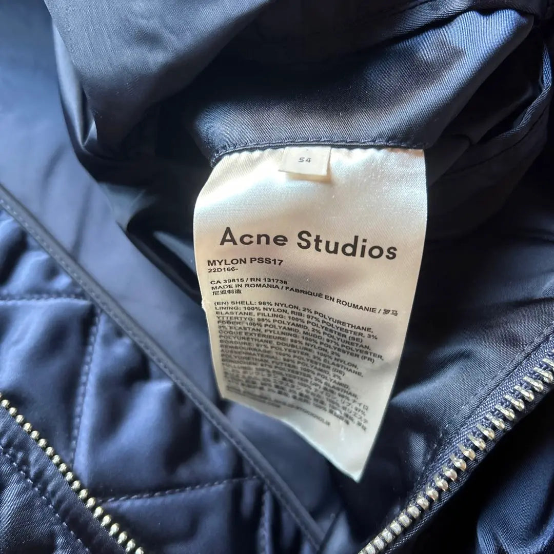 navy acne studios MA-1 MA1 acne 54