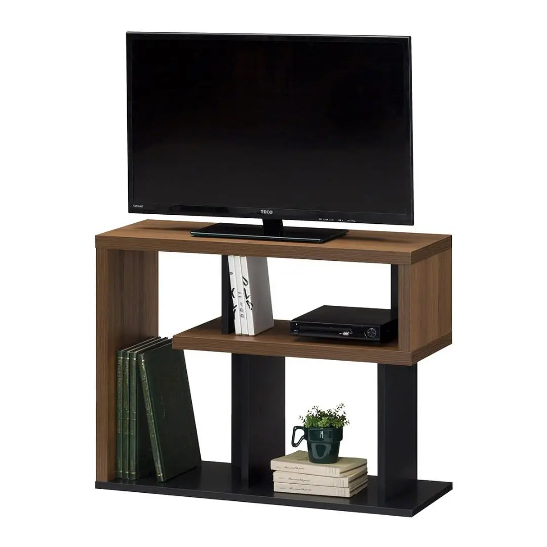 ■Unique and lean design A TV stand that can be used vertically or horizontally, lowboard