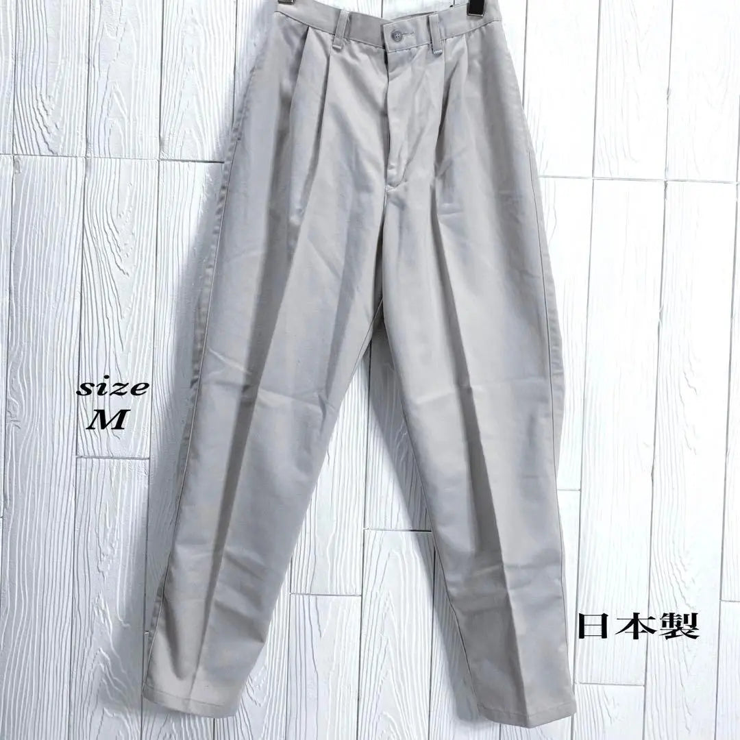 Vintage (M) Made in Japan Women's Casual Pants Two-Tuck