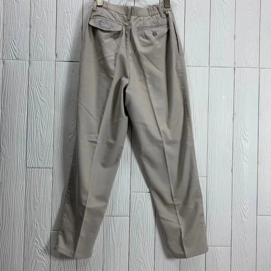 Vintage (M) Made in Japan Women's Casual Pants Two-Tuck