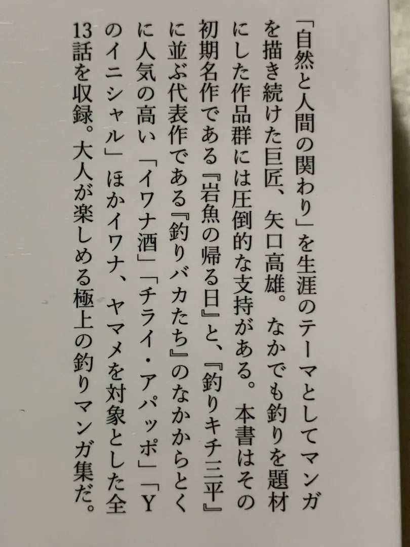 Yamakey Bunko Yaguchi Kaohsiung Pesca Manga Obras principales Retorno de retorno Pesca estúpida [Pesca de montaña] | ヤマケイ文庫 矢口高雄釣りマンガ傑作集 岩魚の帰る日 釣りバカたち【山釣り編】