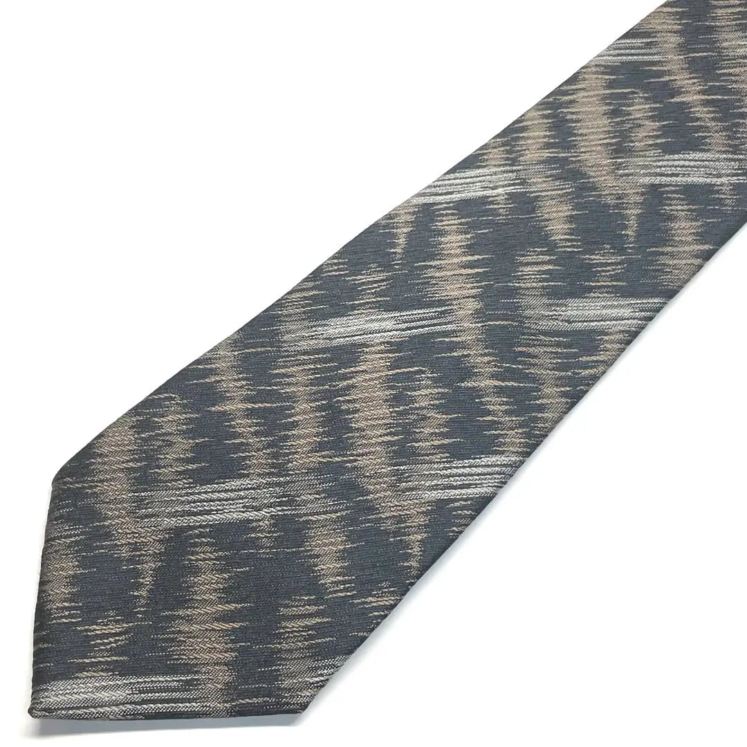 [Looks like unused✨] Yves Saint Laurent tie black jacquard high-quality silk