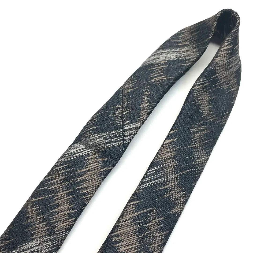 [Looks like unused✨] Yves Saint Laurent tie black jacquard high-quality silk