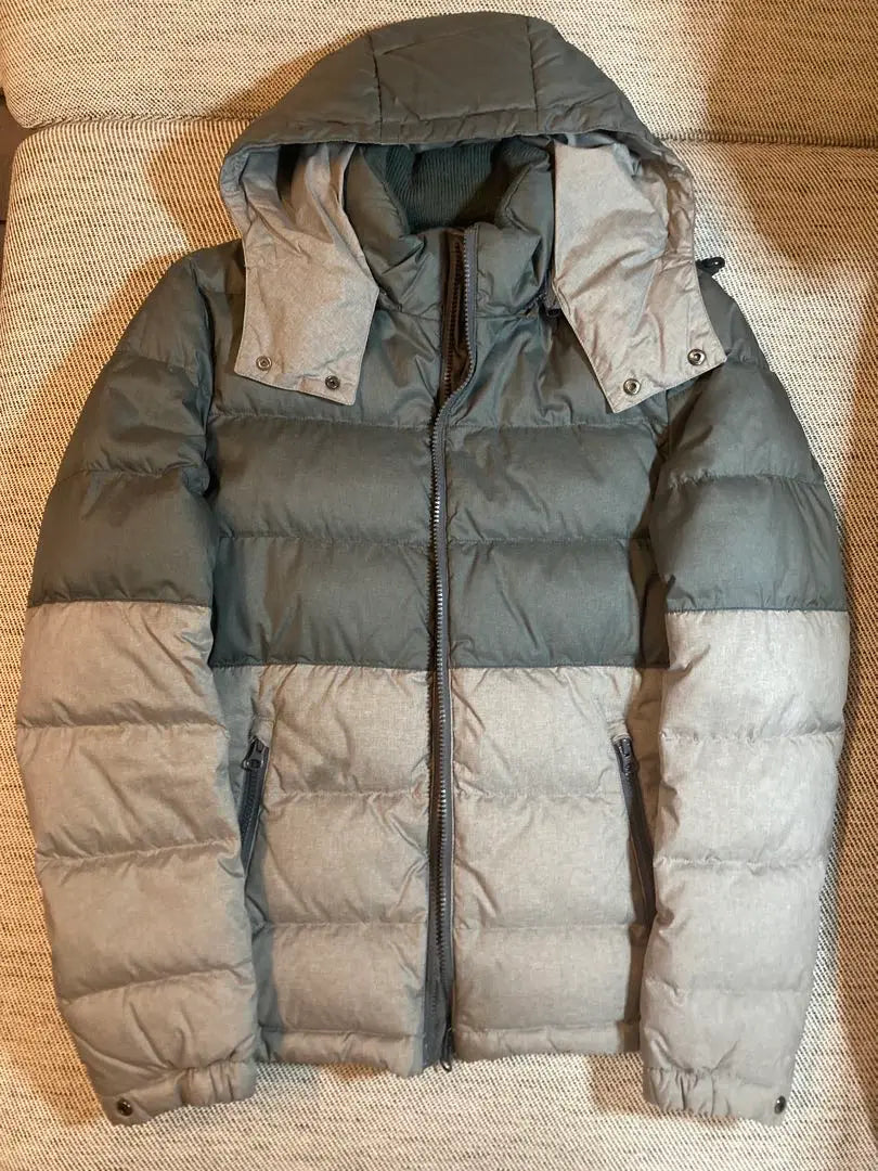 BEAMS HEART Men's Down Jacket Bicolor