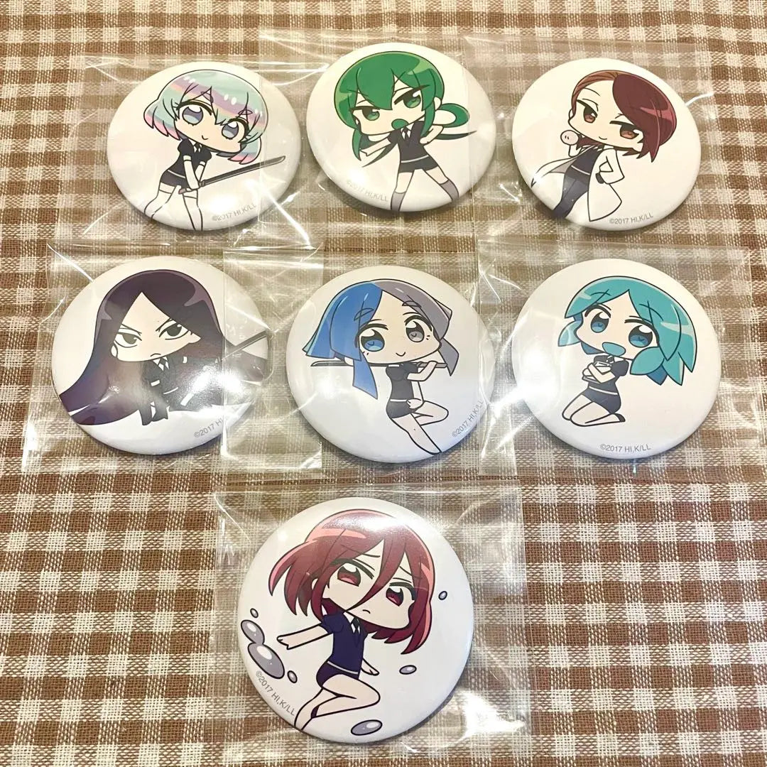 [Unused item] [Price reduction] Land of the Lustrous can badge complete