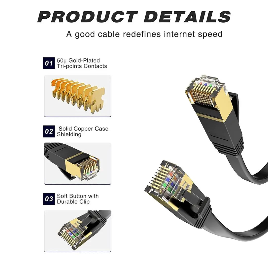 CAT6 LAN Cable 3m LEKVKM CAT 6 lan Cable