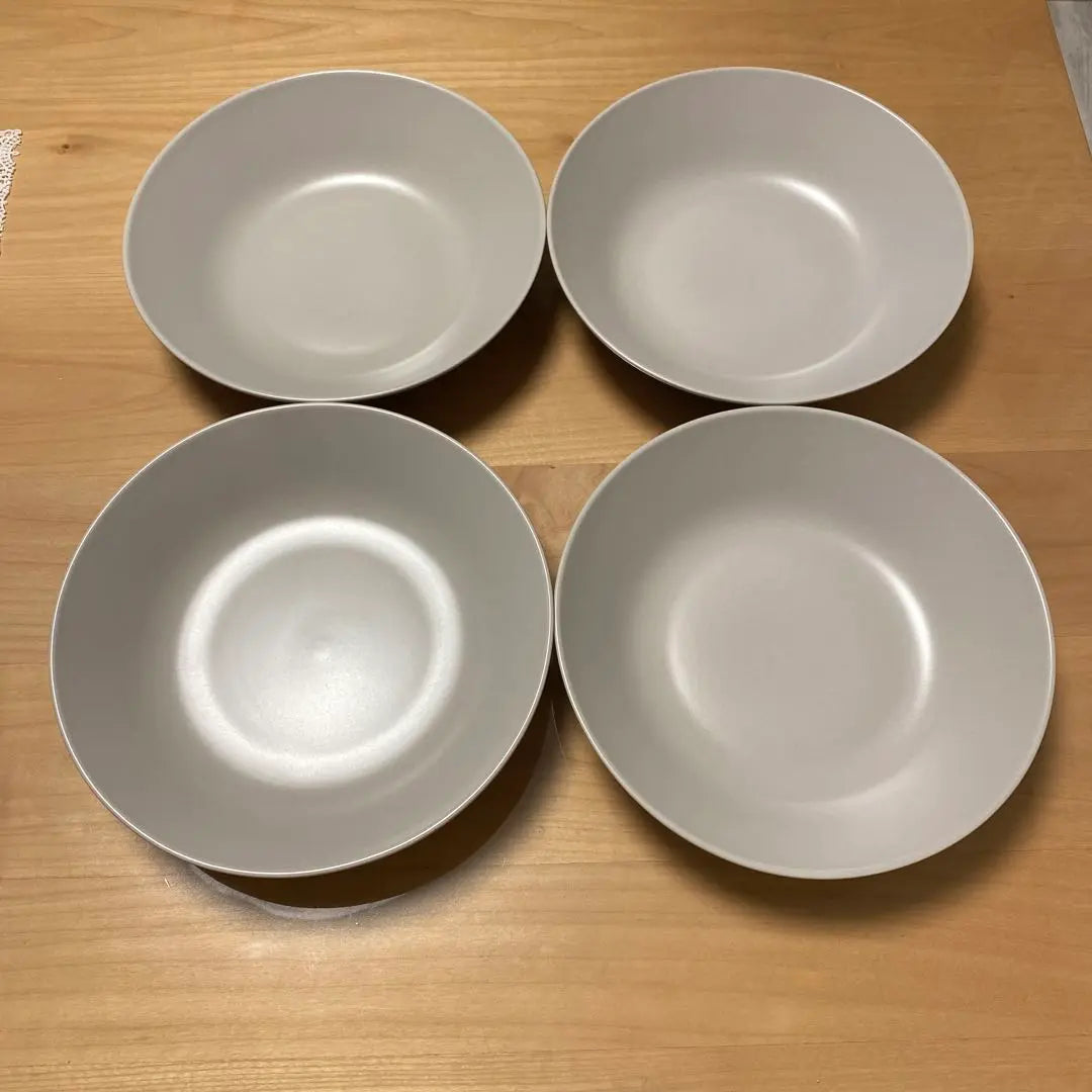 IKEA Fergkuller gris 4 piezas, Hida no Kaki Mimine juego de vajilla de 2 piezas | IKEAフェルグクラー グレー 4枚、ひだの窯 三峰2枚の食器セット