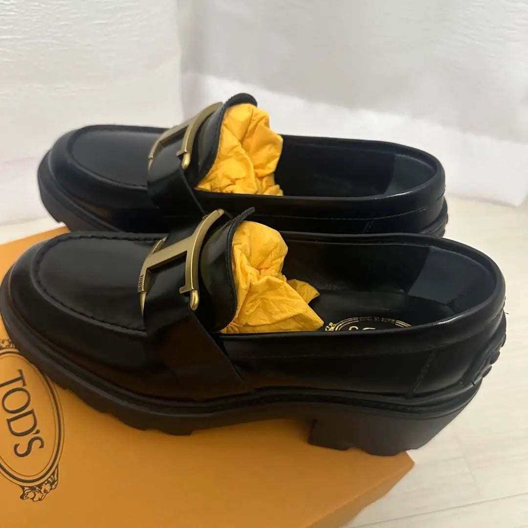 Mocasines TOD'S de piel negros nuevos y sin usar