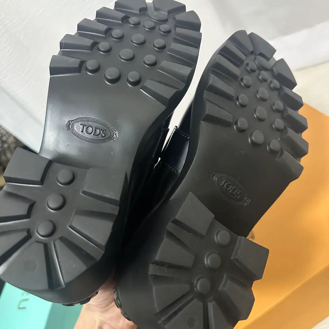 Mocasines TOD'S de piel negros nuevos y sin usar