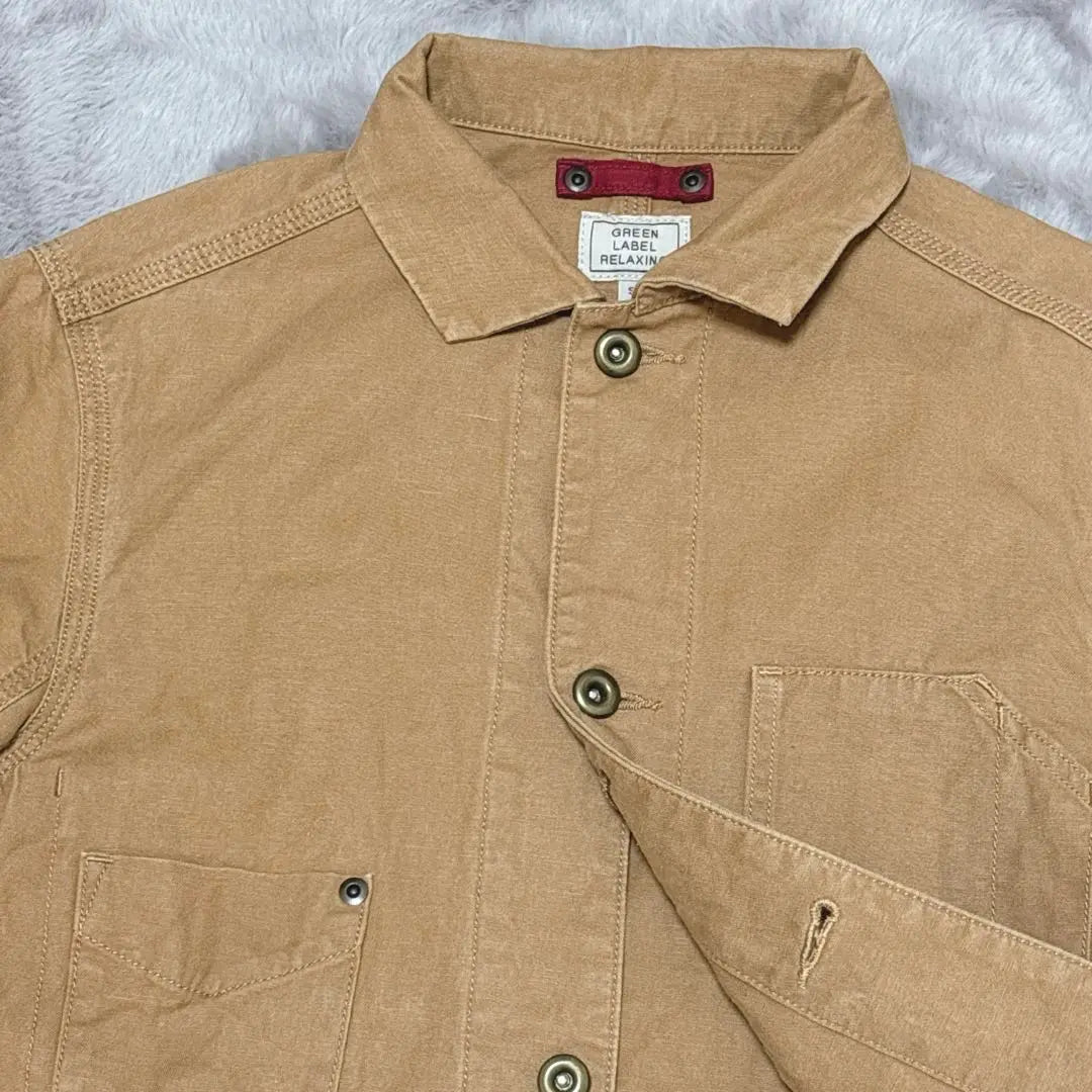 1070 [Green Label Relaxing] Button-up Jacket S Beige