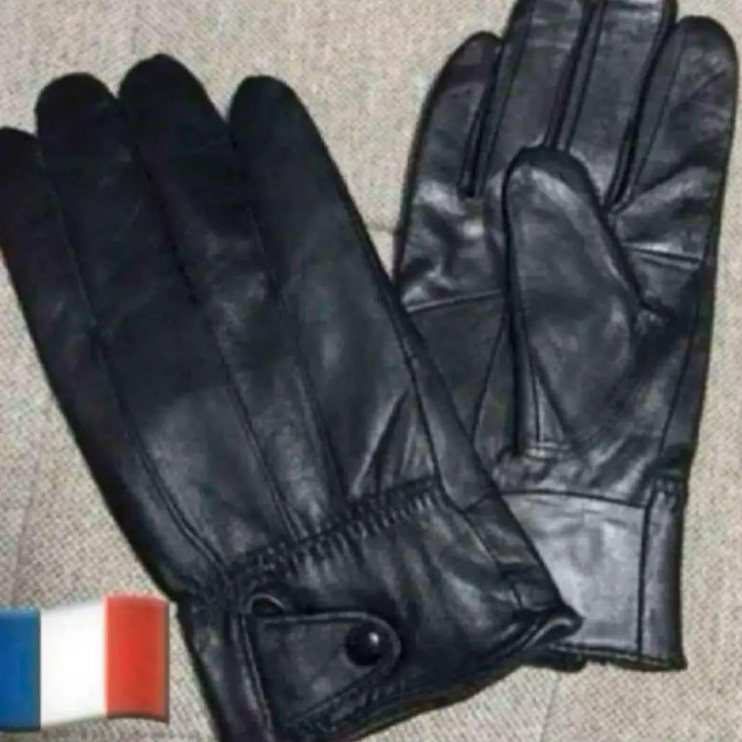 Directly imported from France, genuine sheep leather vintage French Air Force leather gloves, new item for 9,000 yen