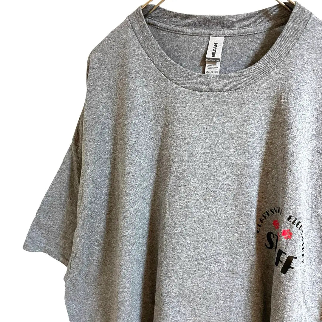 Gildan Camiseta Gildan Staff dock paws gris 3XL | ギルダンGILDAN Tシャツ STAFF ドック 肉球 グレー 3XL