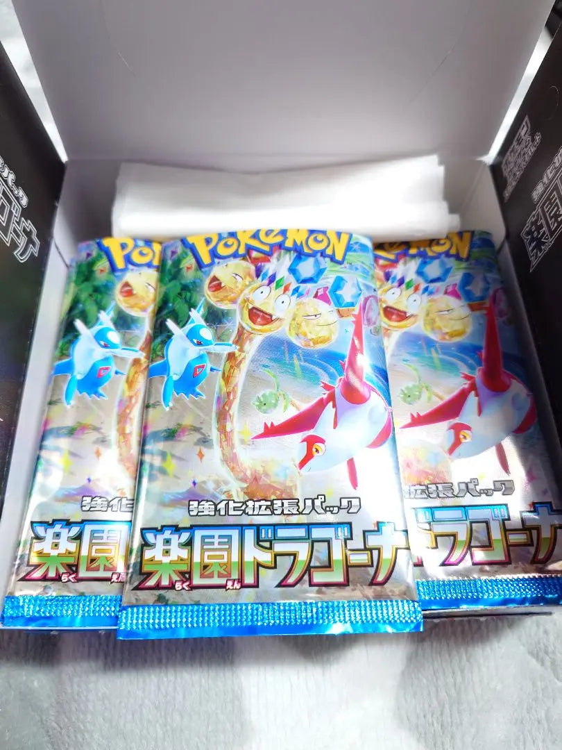 Juego de cartas Pokémon Paradise Dragona 1 caja