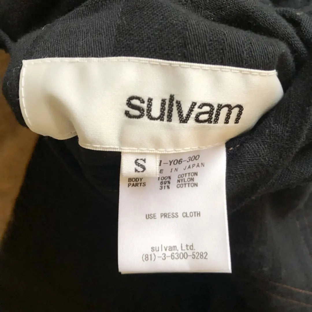 sulvam Salvam Coat S Size Brand new and unused