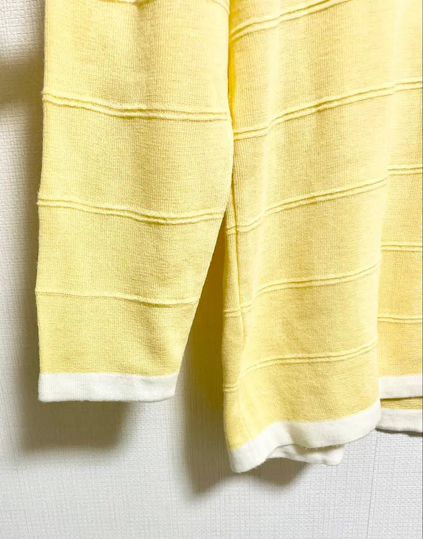 [Vintage✧*] TURRET Polo Grande Abotonado Manga Larga Amarillo | 【ヴィンテージ✧*】TORRETA イエロー ボタン付きビック ポロシャツ 長袖