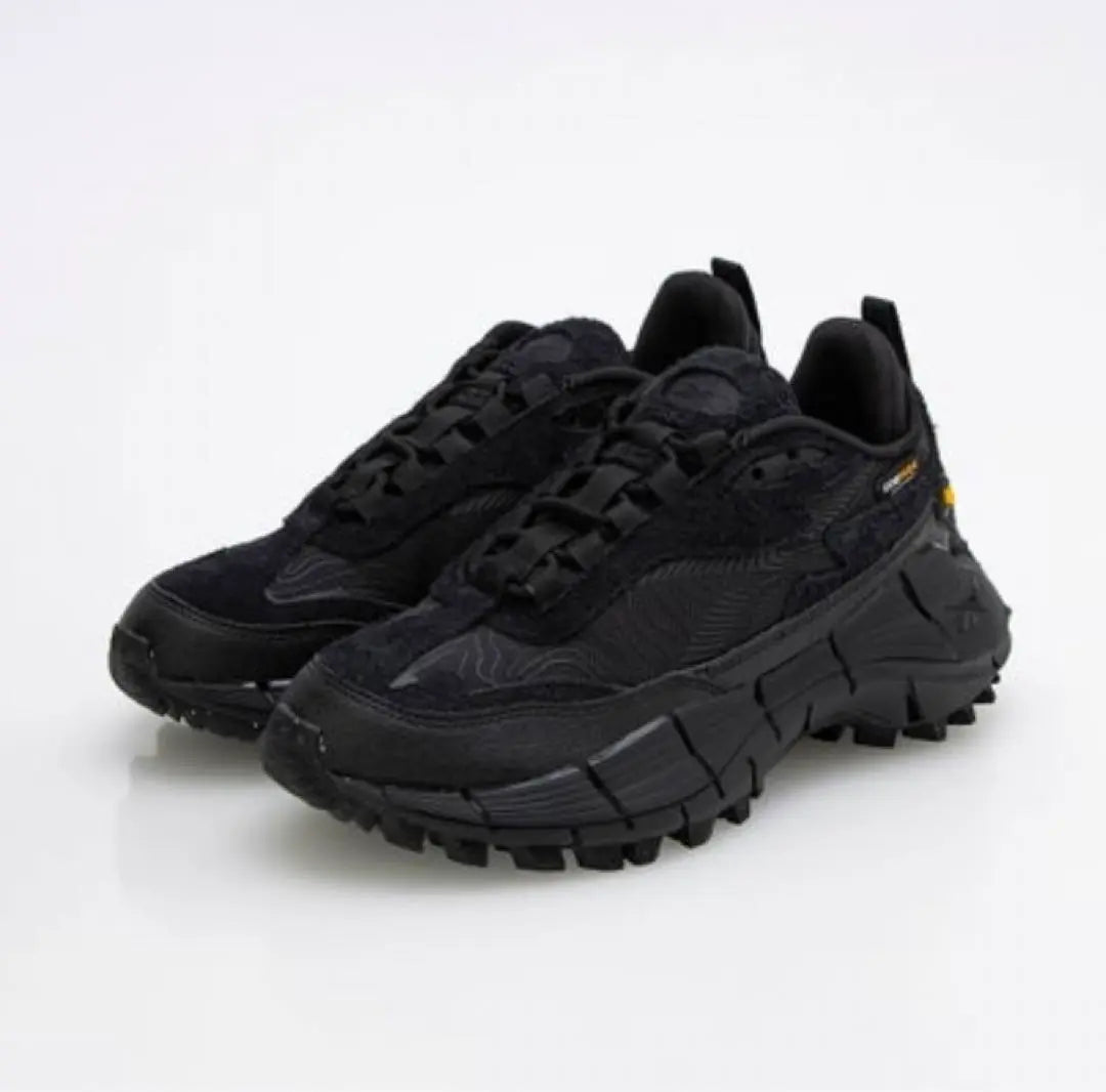 ★Descuento limitado de fin de semana [Usado una vez] Reebok Jig Kinetica 2.5 Edge Negro 25cm