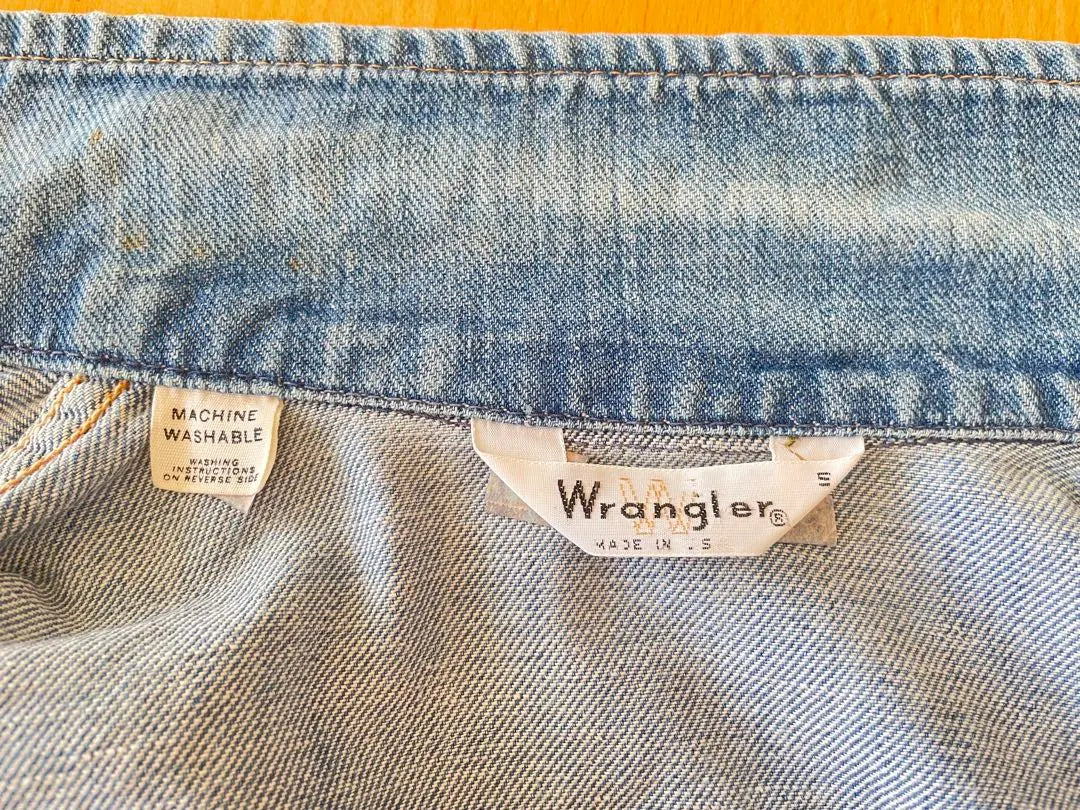 Wrangler Triangle White Tag U.S.A Vintage Denim Jacket