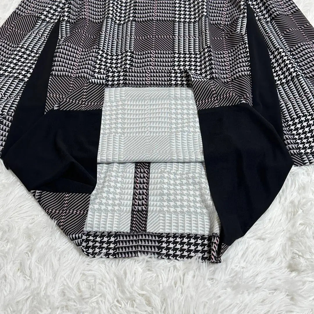 Beautiful goods ✨ Leilian check long length tunic blouse Large size | 美品✨Leilian 　チェック　ロング丈チュニック　ブラウス　大きいサイズ