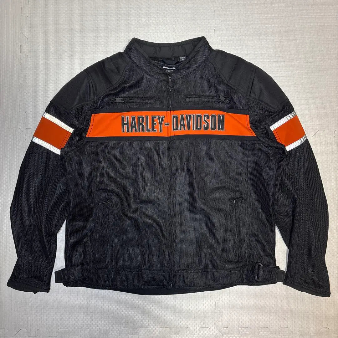 [Good condition] Harley-Davidson mesh riding jacket, spring and summer